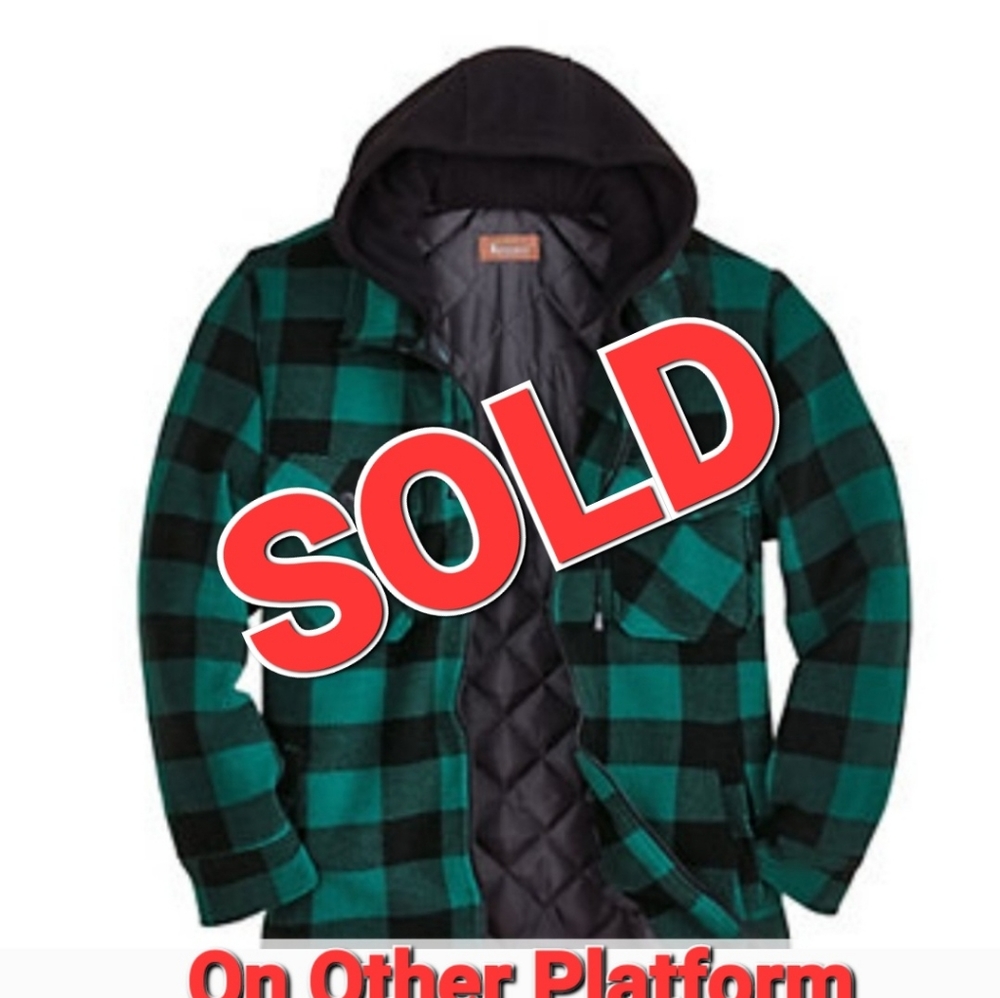 Men's Insulated Fleece Jacket - Picture 1 of 8